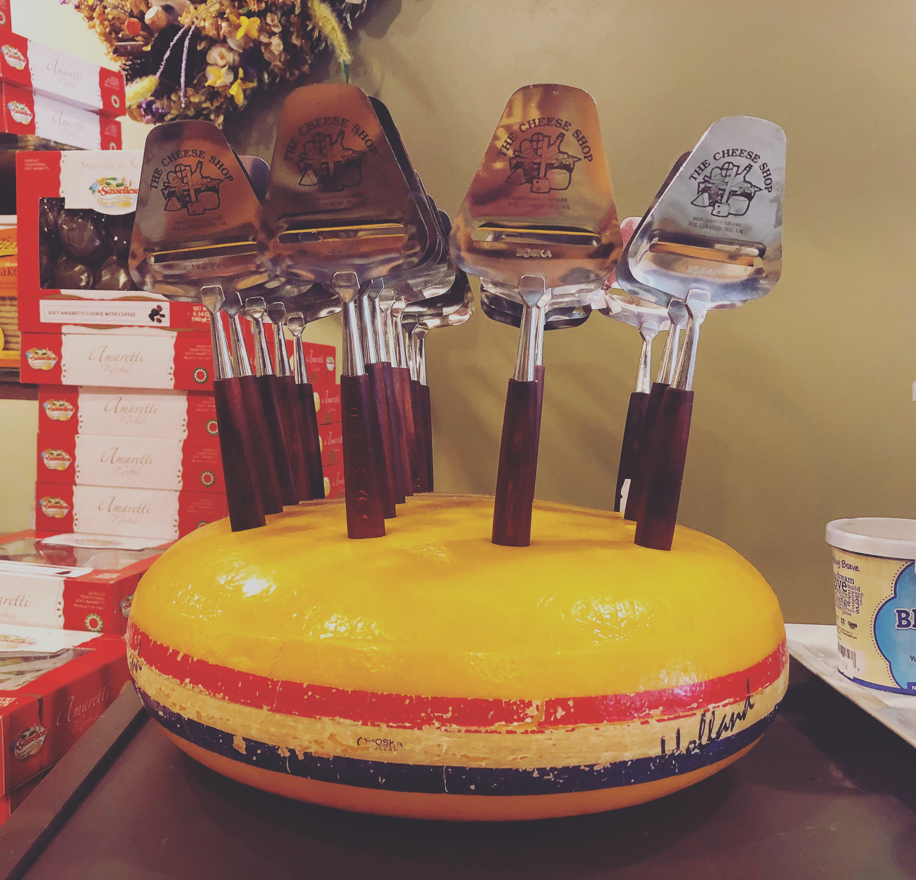 Explore Williamsburg, Virginia The Cheese Shop Tina in the Sun